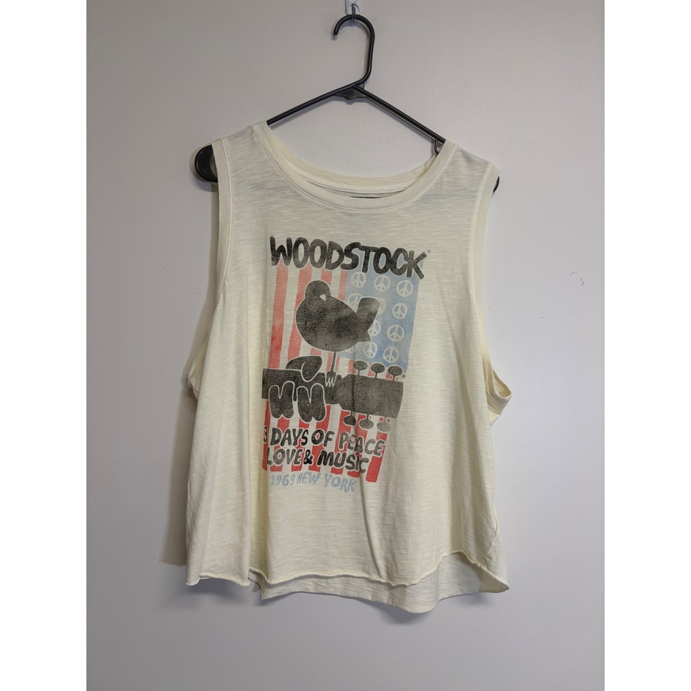 Lucky Brand "WoodStock" Tank Top Size XL